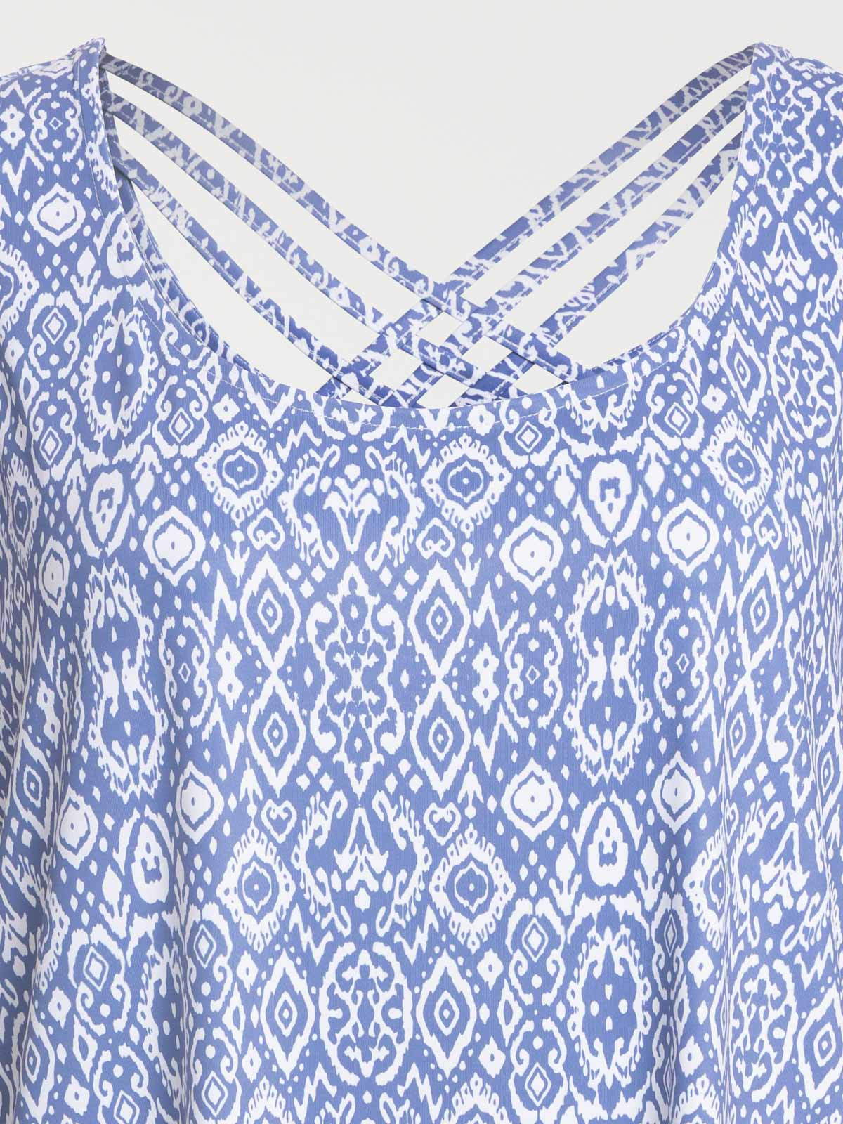 Débardeur motif grande taille femme