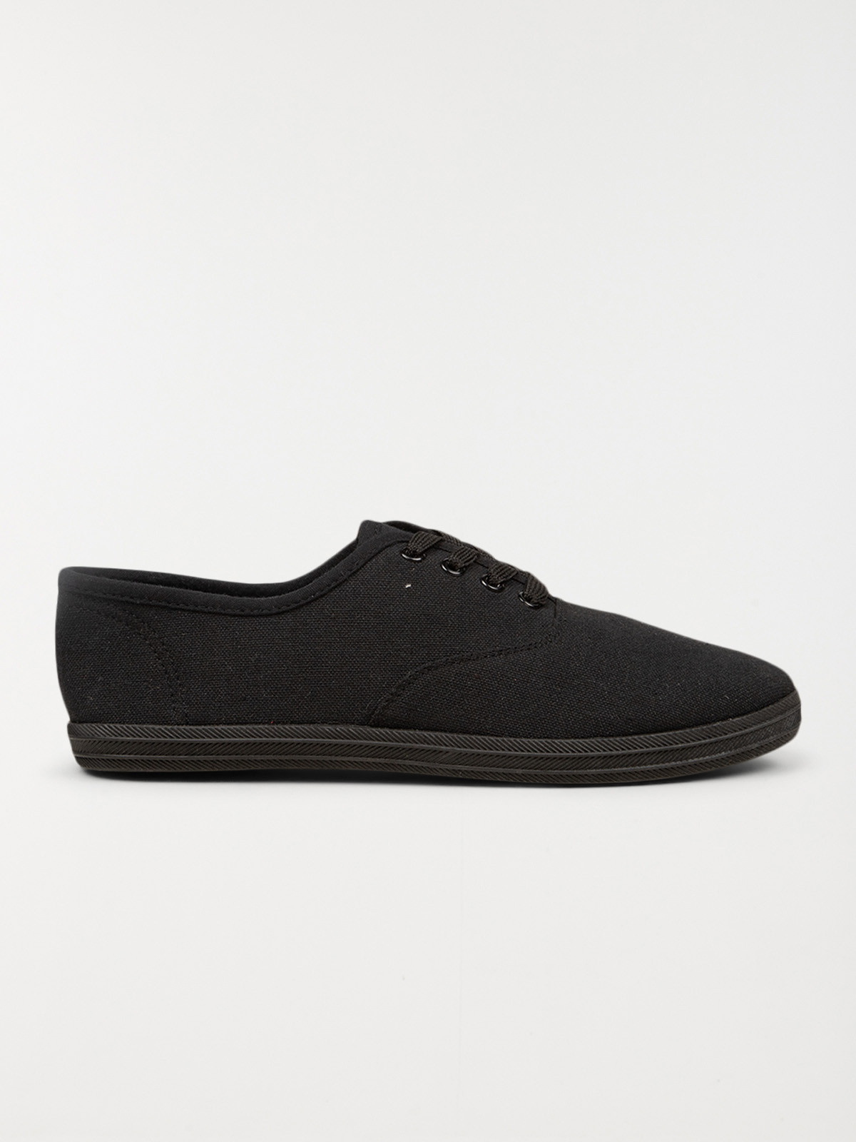 Tennis en toile noires femme (37-42)