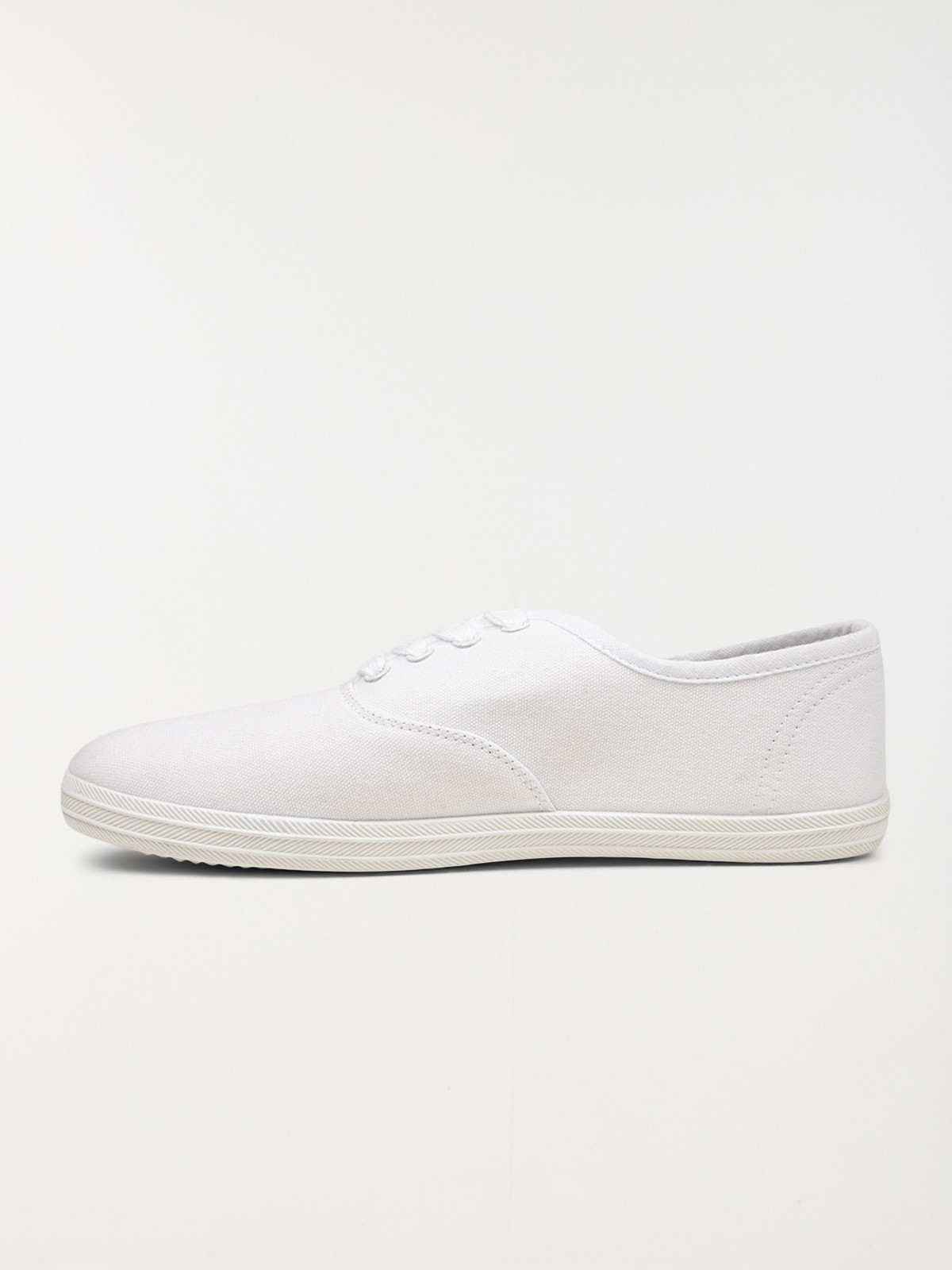 Tennis en toile blanches femme (37-42) Tennis en toile blanches femme (37-42)