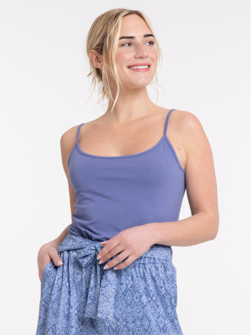 Débardeur à bretelles sunset blue femme Débardeur à bretelles sunset blue femme