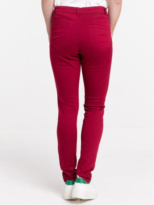 Pantalon skinny coloris...