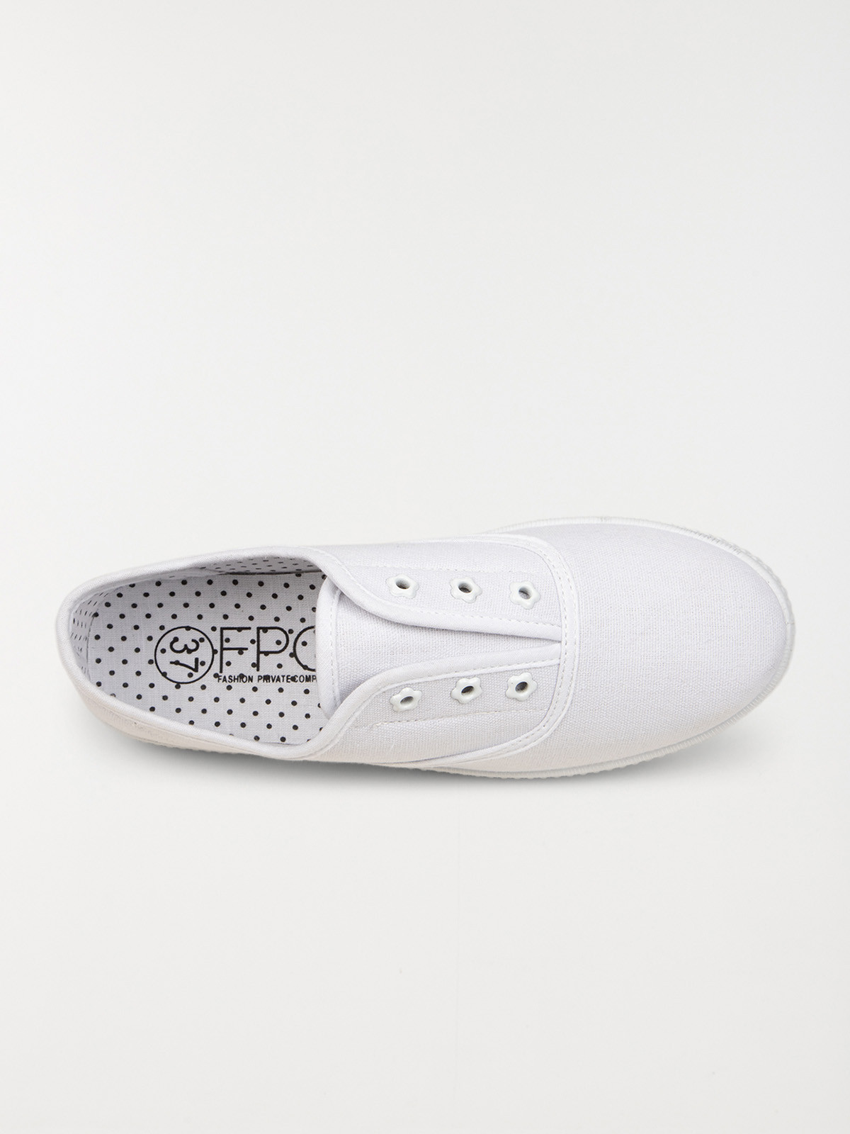 Tennis en toile blanches femme (36-41) Tennis en toile blanches femme (36-41)