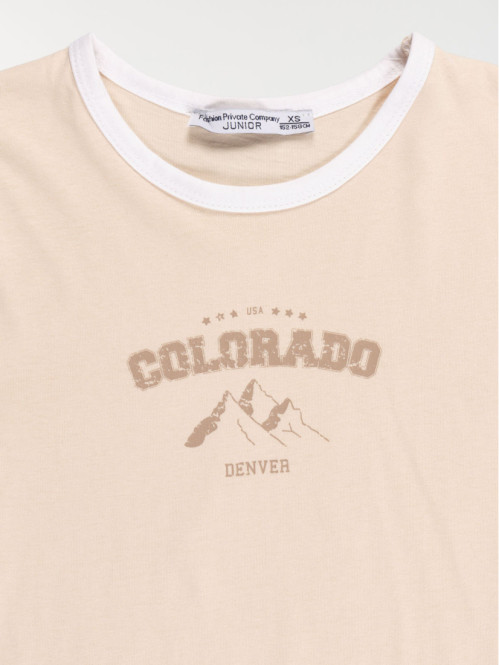 Tee-shirt colorado fille...