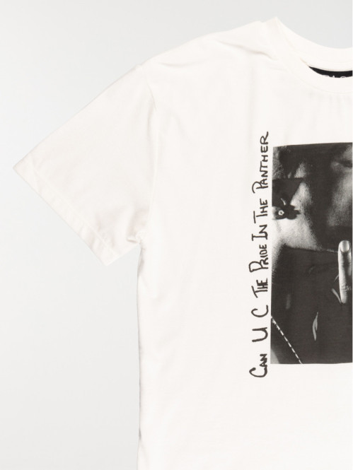 Tee-shirt blanc 2PAC fille...