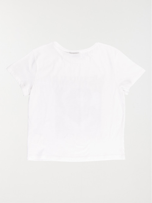 Tee-shirt blanc Mercredi fille (XXS-M) Tee-shirt blanc Mercredi fille (XXS-M)