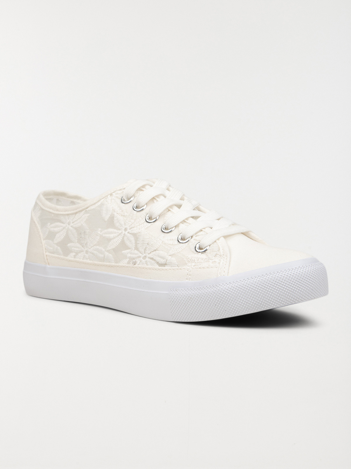 Tennis dentelle fleurie femme (36-41) Tennis dentelle fleurie femme (36-41)