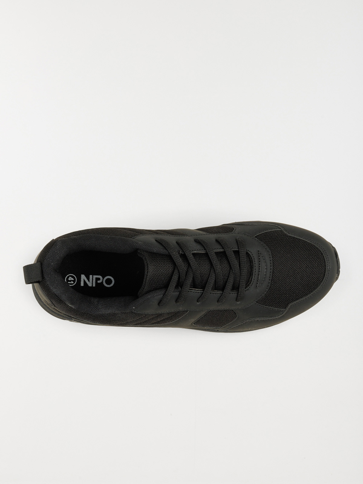 Baskets homme coloris noir (40-46)