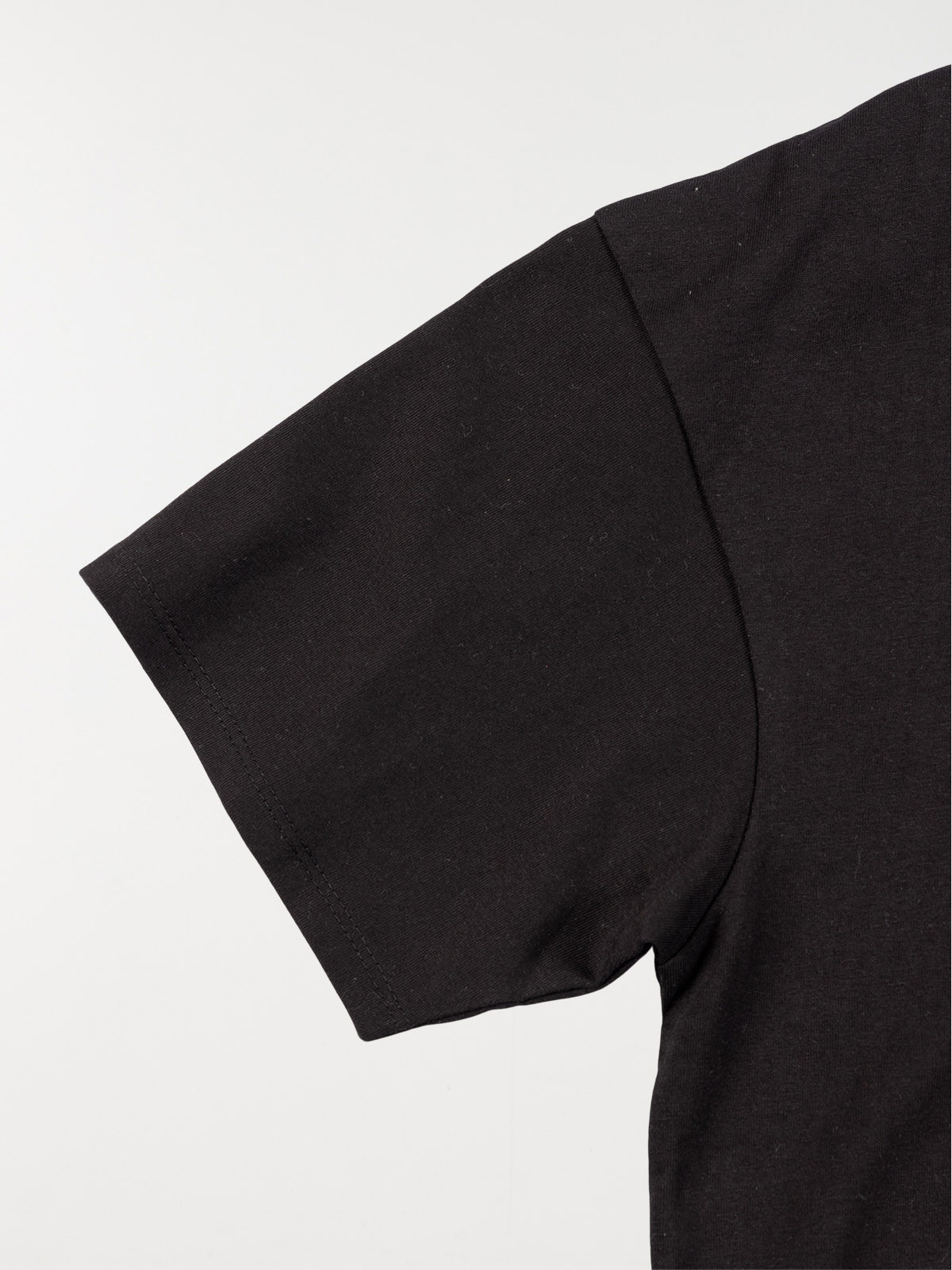 T-shirt loose noir fille (XXS-M) T-shirt loose noir fille (XXS-M)