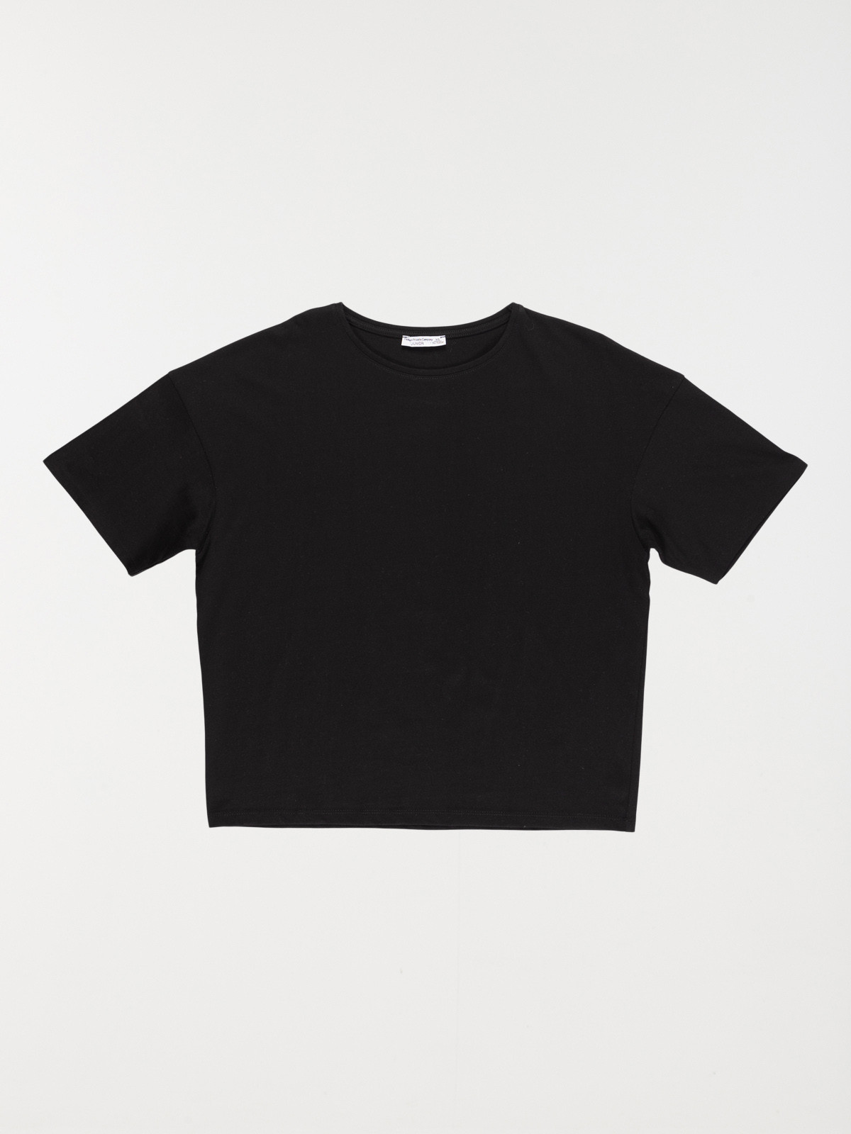 T-shirt loose noir fille (XXS-M)