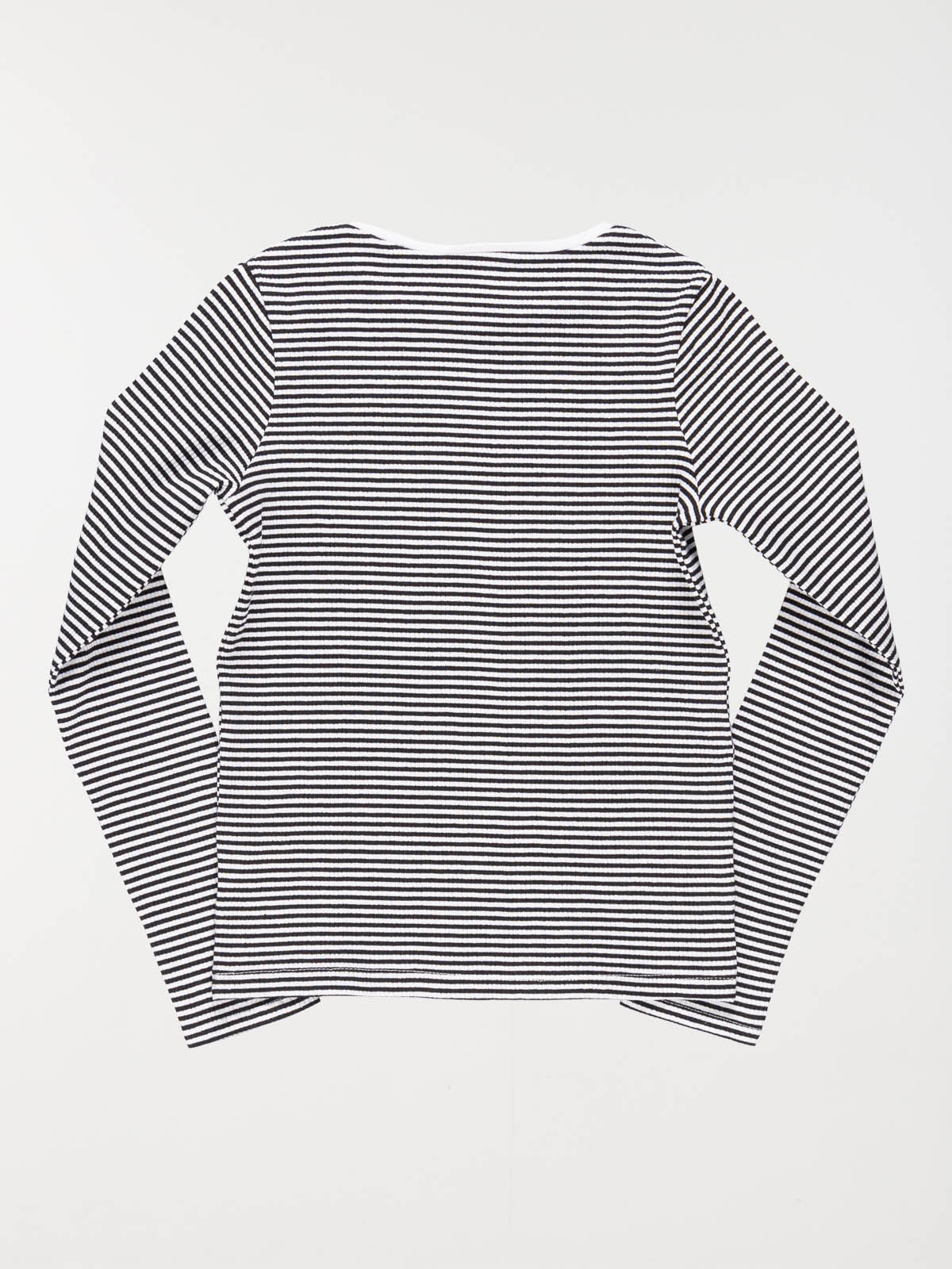 Tee-shirt rayé côtelé fille (XXS-M) Tee-shirt rayé côtelé fille (XXS-M)