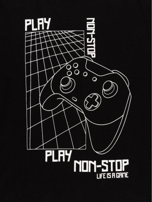 T-shirt manette jeu vidéo garçon (XXS-M) T-shirt manette jeu vidéo garçon (XXS-M)