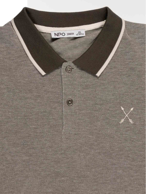 Polo kaki garçon (XXS-M)