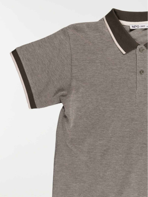 Polo kaki garçon (XXS-M)