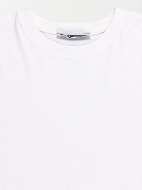 Tee-shirt blanc garçon (XXS-M)