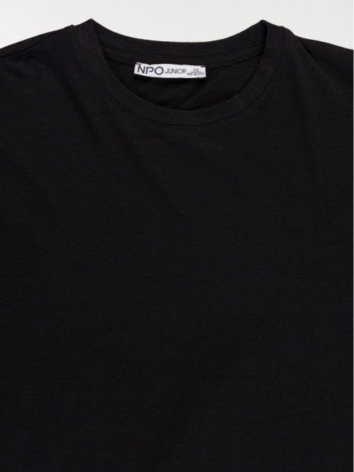 Tee-shirt noir garçon (XXS-M)