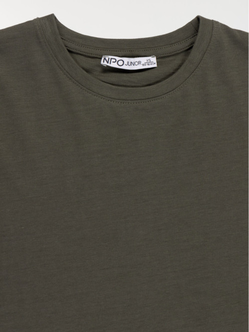 Tee-shirt kaki garçon (XXS-M)