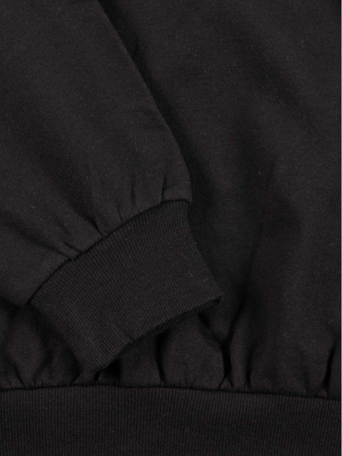 Sweat basique noir fille...