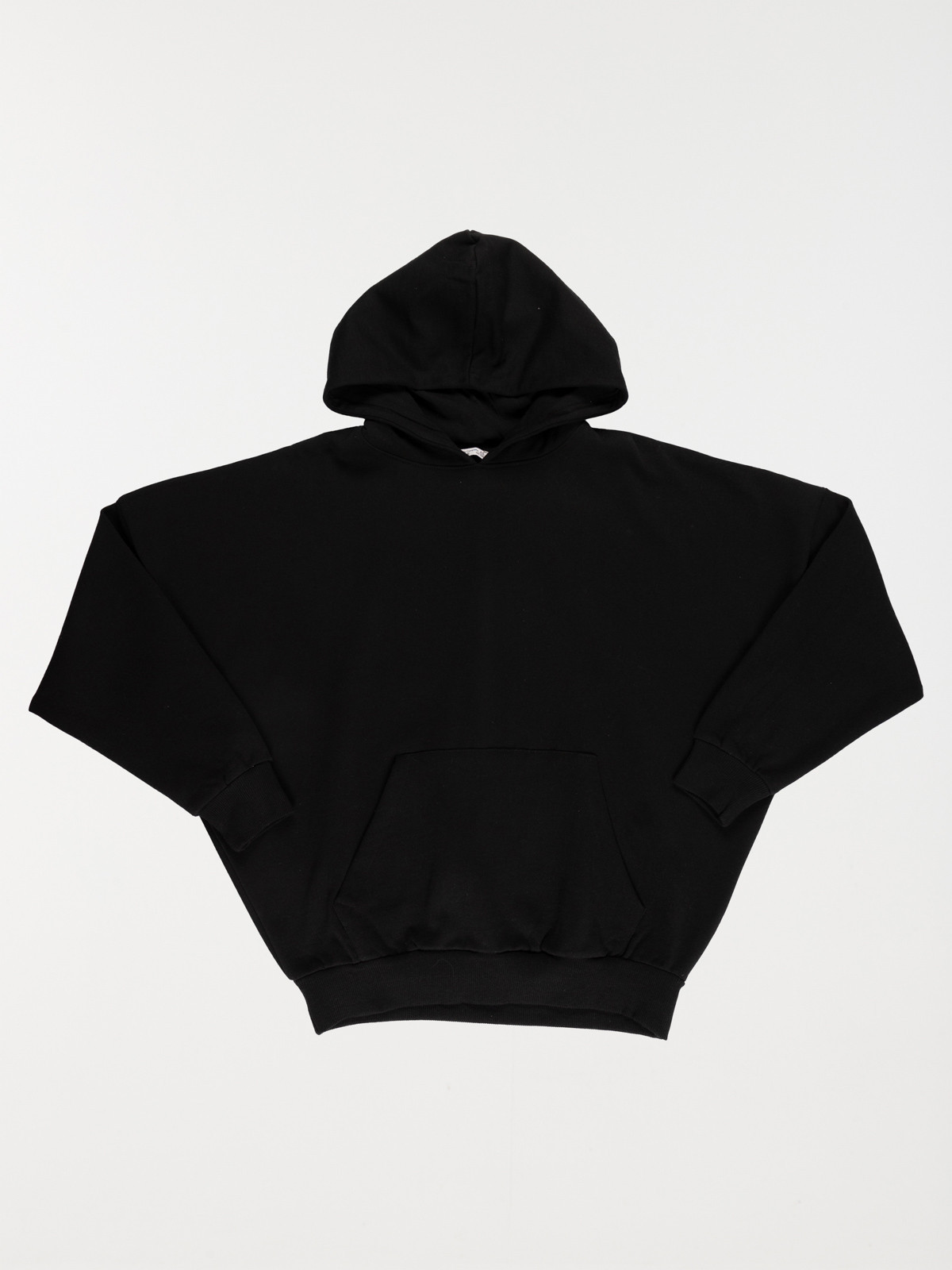 Sweat à capuche noir fille (XXS-M)