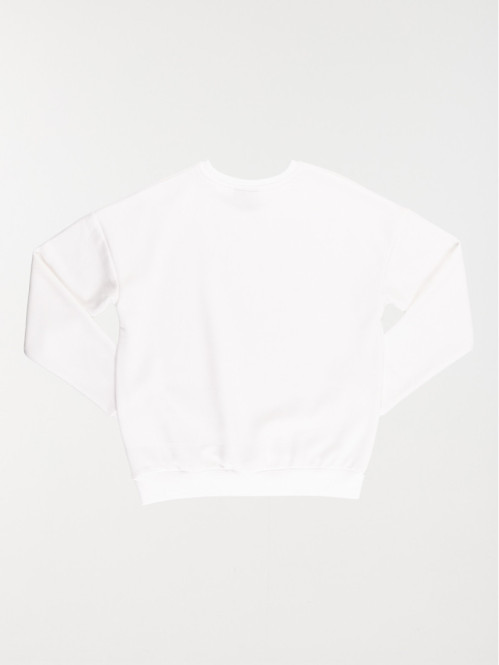 Sweat Nirvana blanc fille...