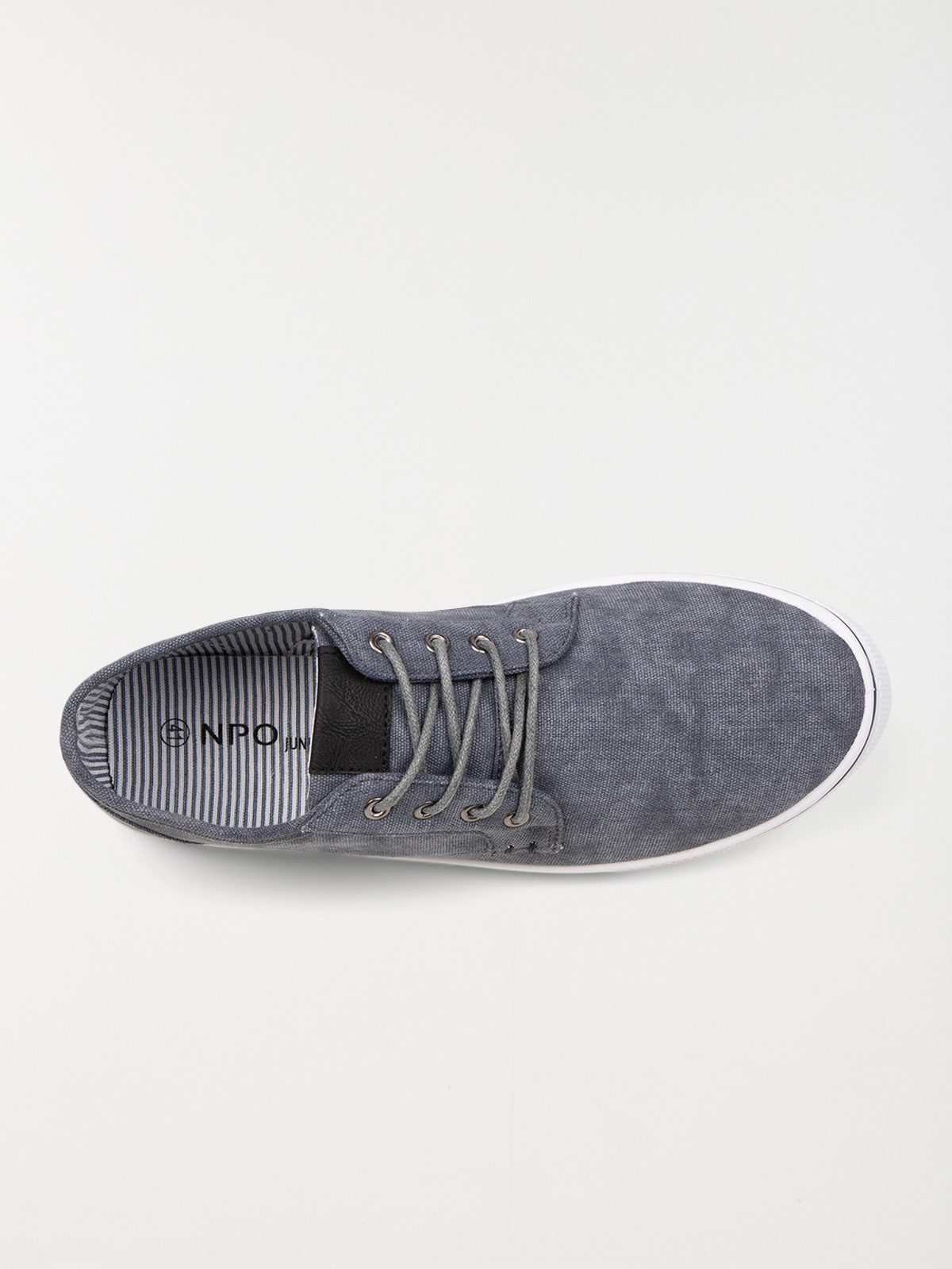 Tennis toile lacets bleues homme (40-45) Tennis toile lacets bleues homme (40-45)