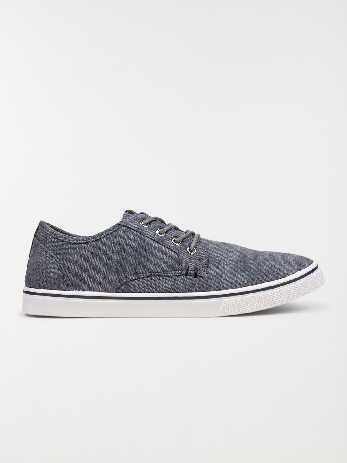 Tennis toile lacets bleues homme (40-45)