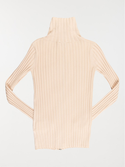 Gilet col montant zippé...