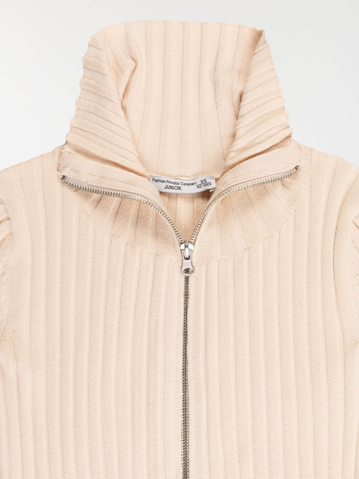 Gilet col montant zippé fille (XXS-M) Gilet col montant zippé fille (XXS-M)