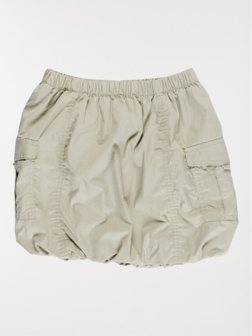 Jupe cargo mousse clair fille (XXS-M)