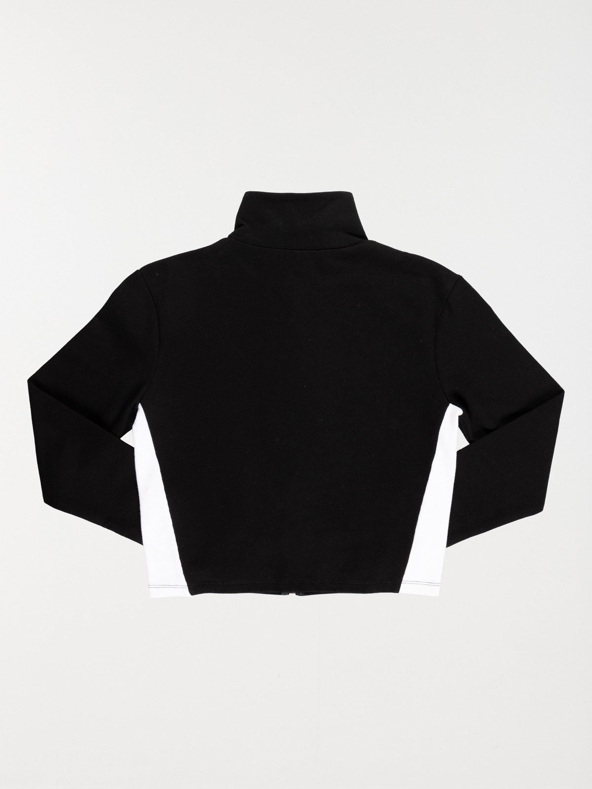 Sweat de sport zippé noir fille (XXS-M)