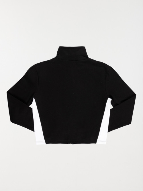 Sweat de sport zippé noir...