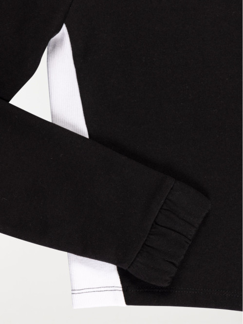 Sweat de sport zippé noir...