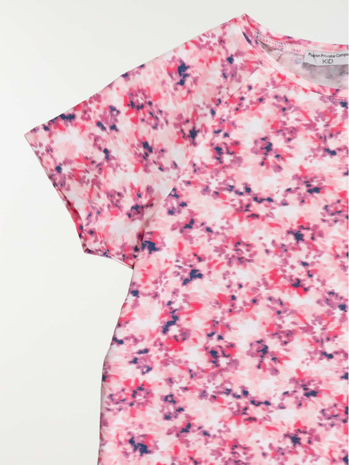 T-shirt sport multicolore fille (4-12A) T-shirt sport multicolore fille (4-12A)