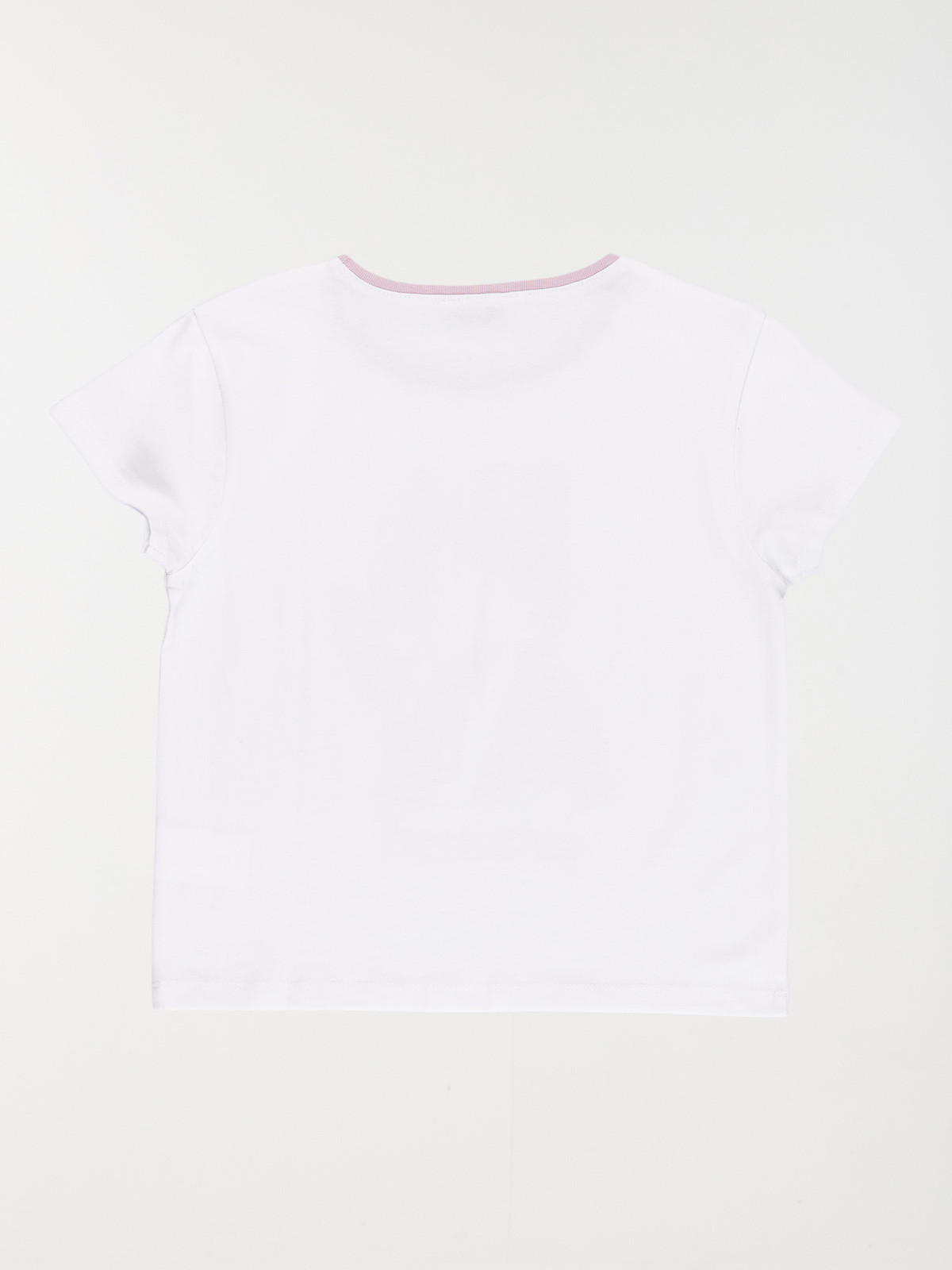 Tee-shirt de sport blanc fille (4-12A)