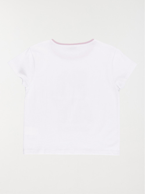 Tee-shirt de sport blanc...