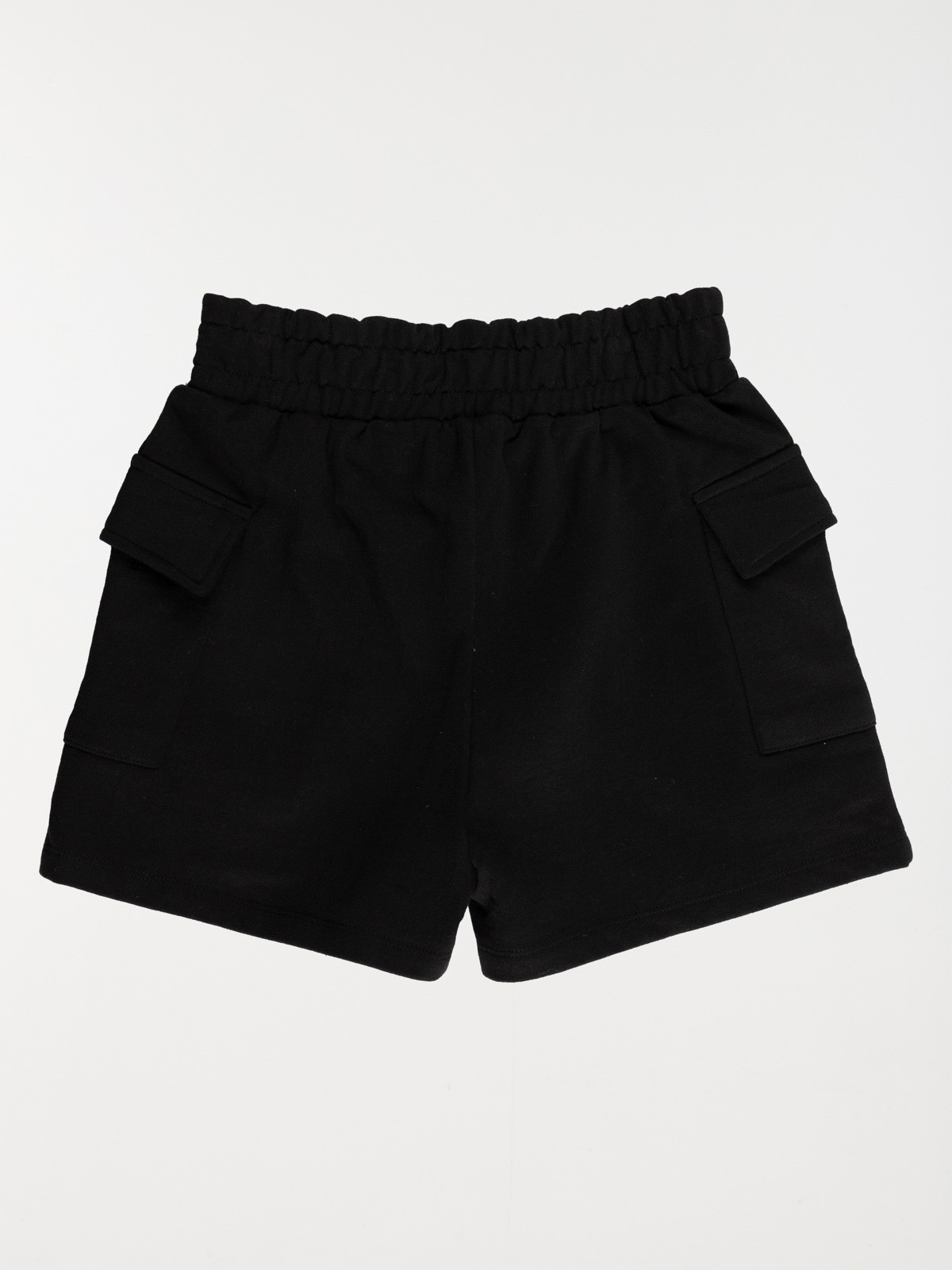 Short cargo noir fille (XXS-M)