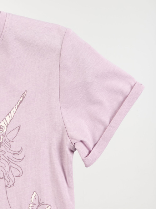 Tee-shirt licorne fille...