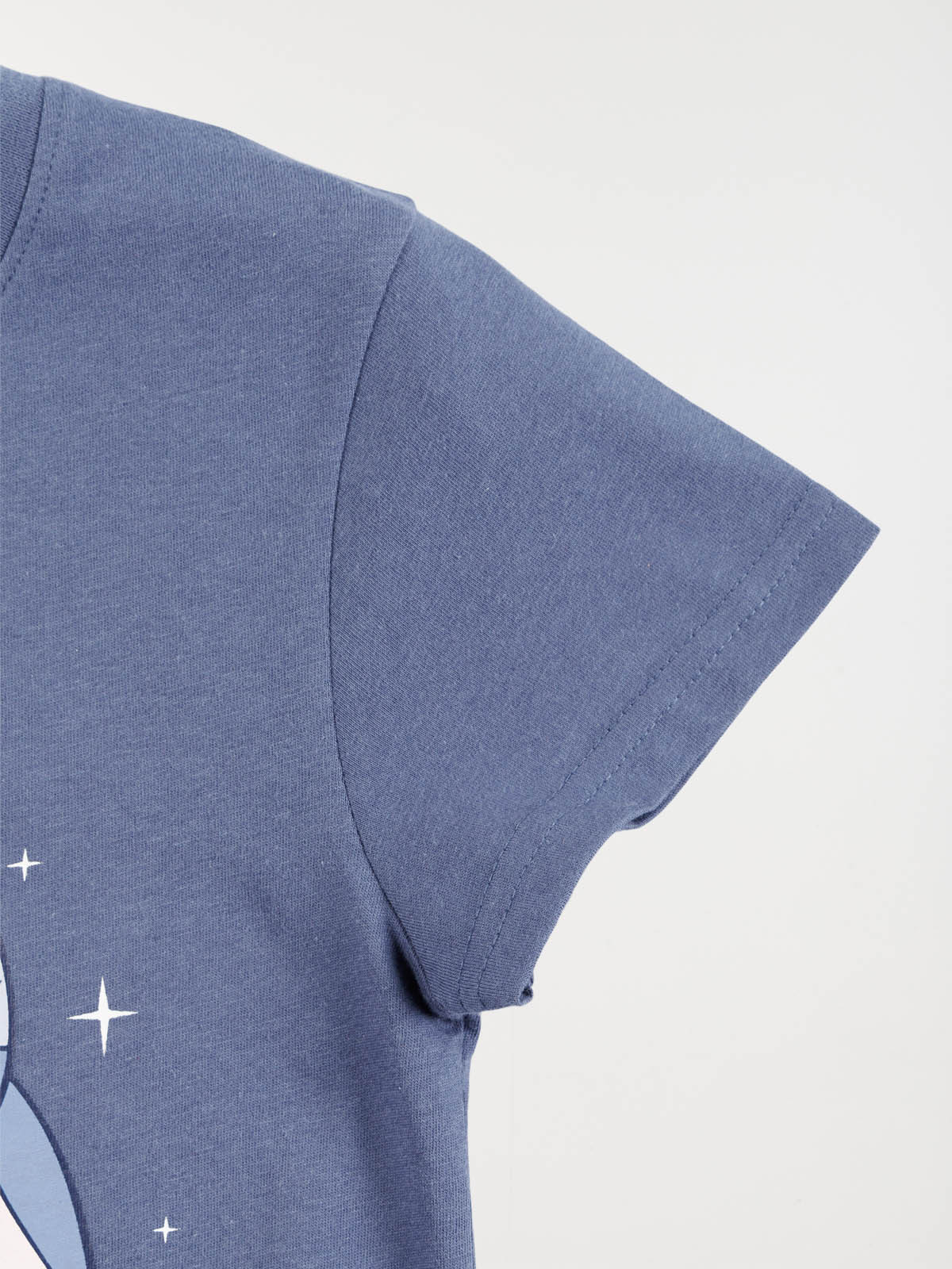 Tee-shirt bleu Stitch fille (3-12A)