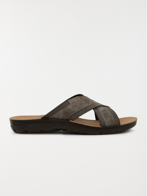 Nu-pied brides croisées homme (40-45)