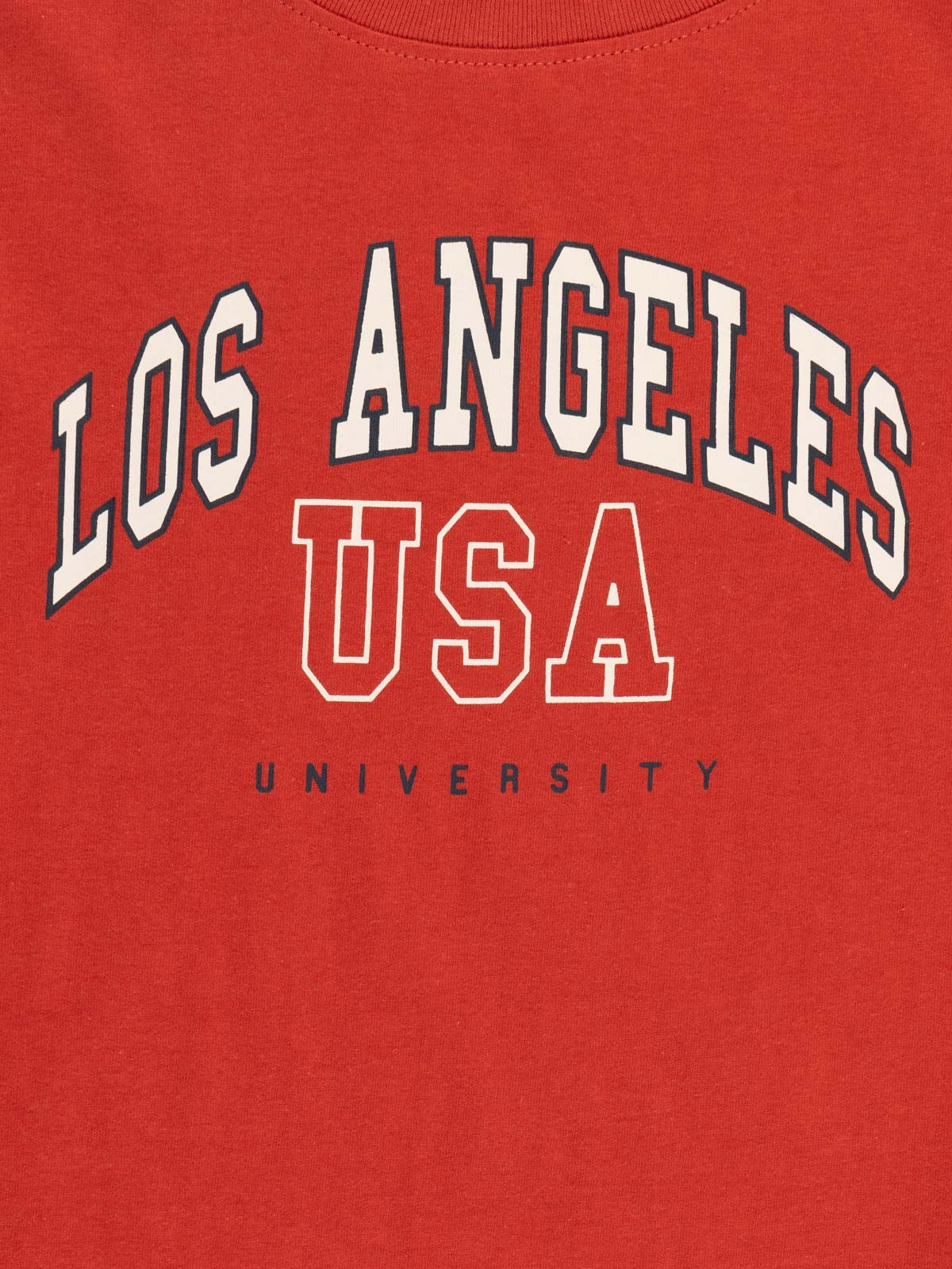 Tee-shirt rouge épicé garçon (3-12A) Tee-shirt rouge épicé garçon (3-12A)