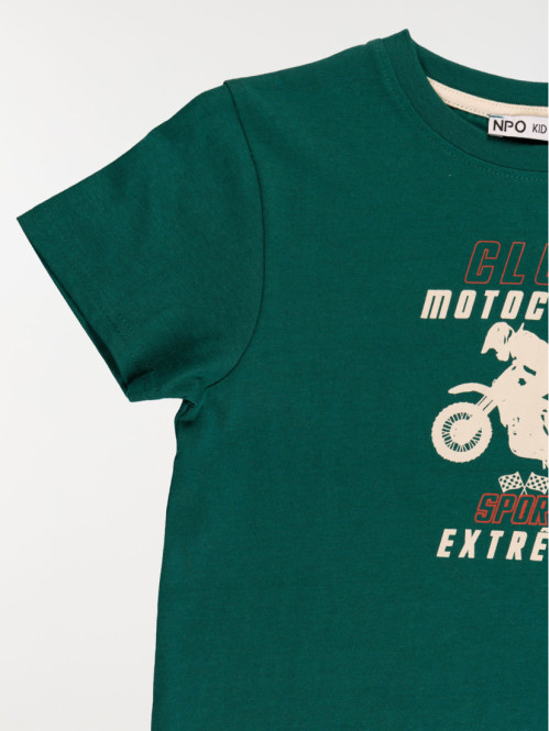 Tee-shirt garden motif garçon (3-12A) Tee-shirt garden motif garçon (3-12A)