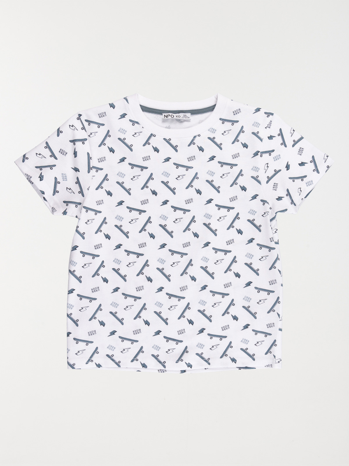 Tee-shirt motif skate garçon (3-12A)