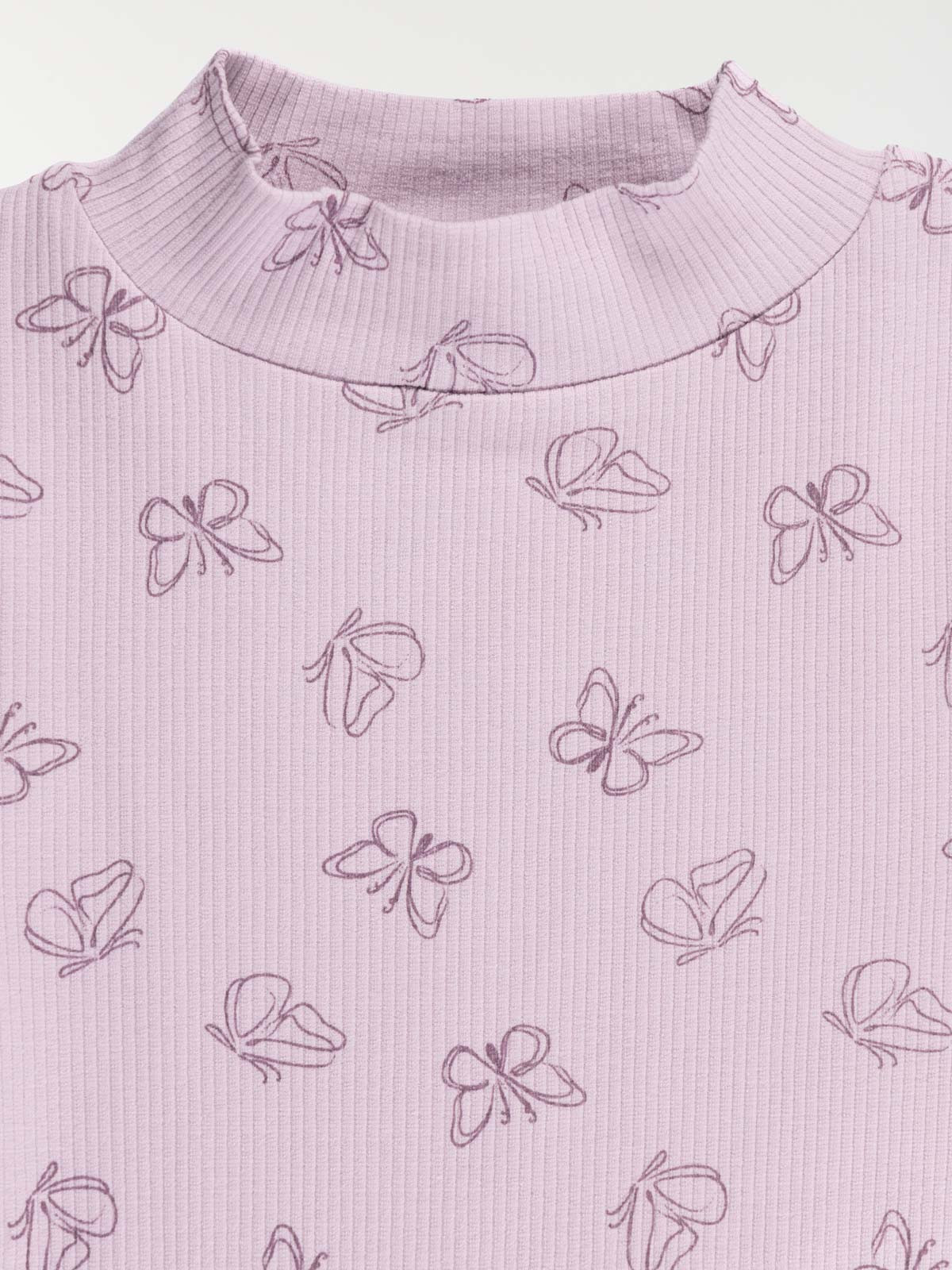 T-shirt col montant fille (3-12A)