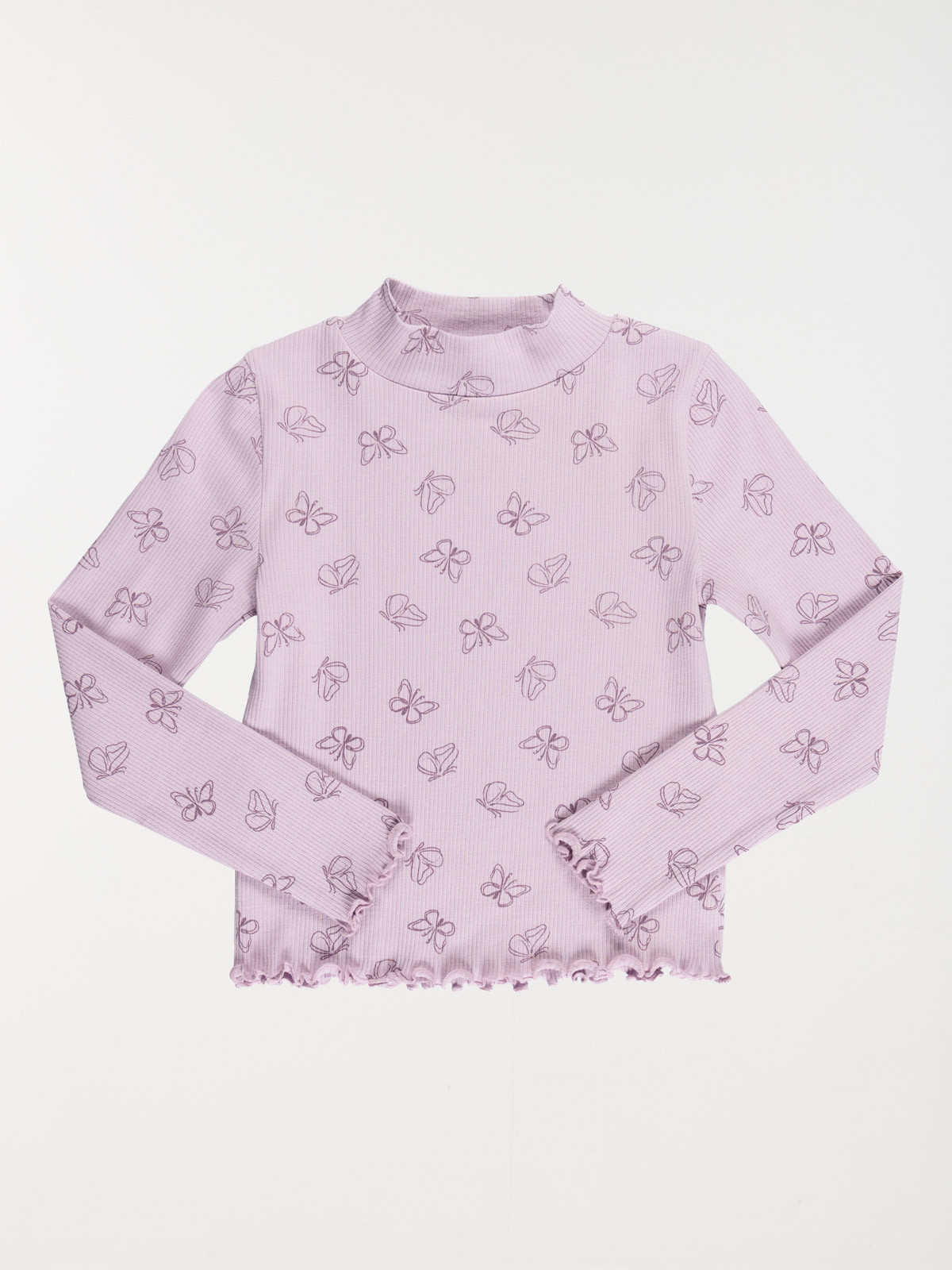T-shirt col montant fille (3-12A)