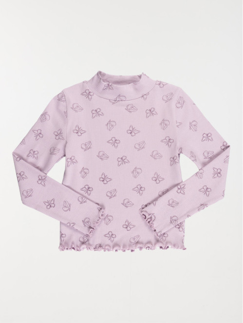 T-shirt col montant fille (3-12A)