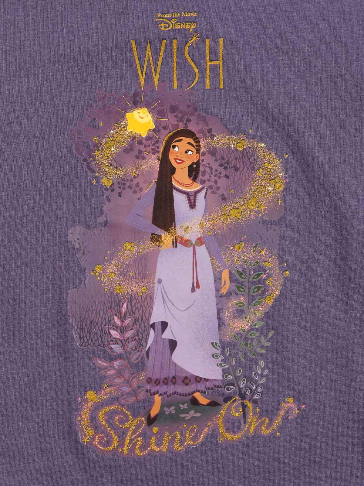 Tee-shirt deep blue WISH fille (3-10A)