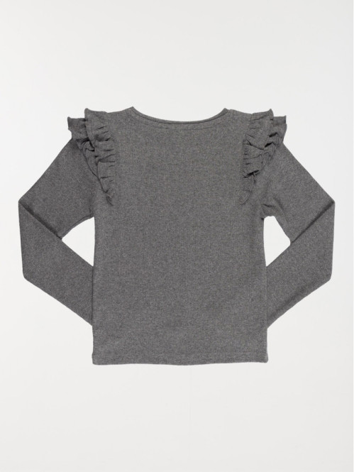 T-shirt volants épaules...