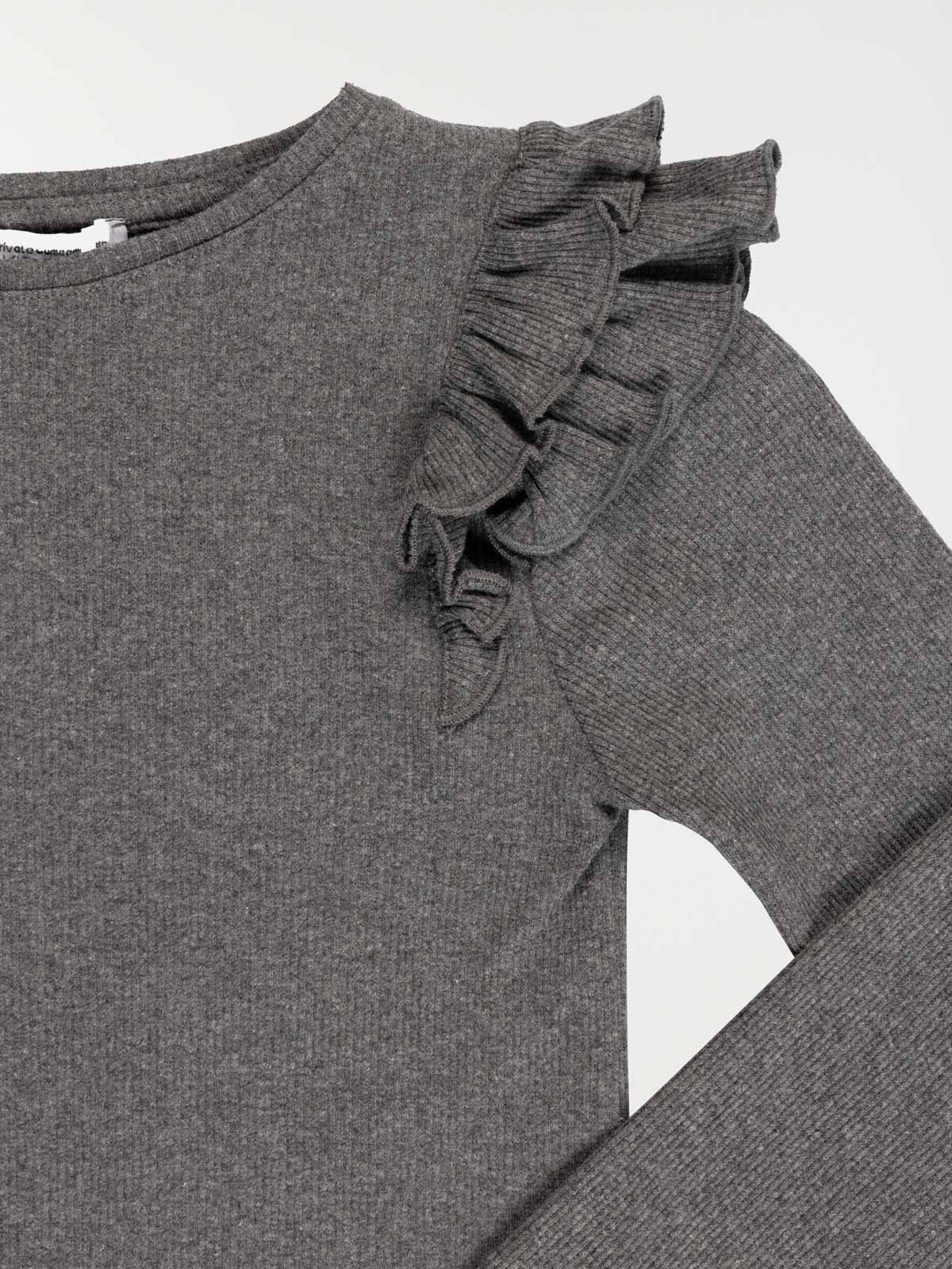 T-shirt volants épaules fille (3-12A) T-shirt volants épaules fille (3-12A)