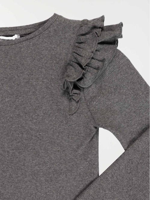 T-shirt volants épaules...