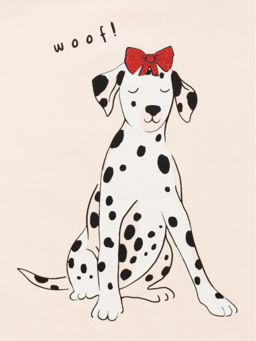T-shirt dalmatien fille (3-12A)