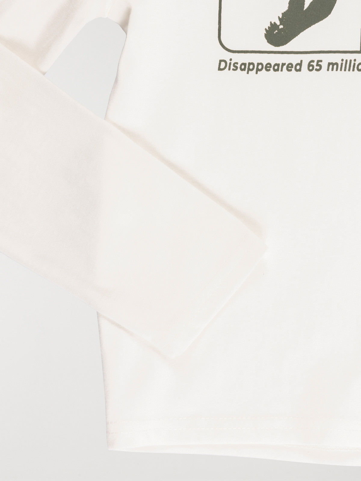 T-shirt dinosaure écru garçon (3-12A)